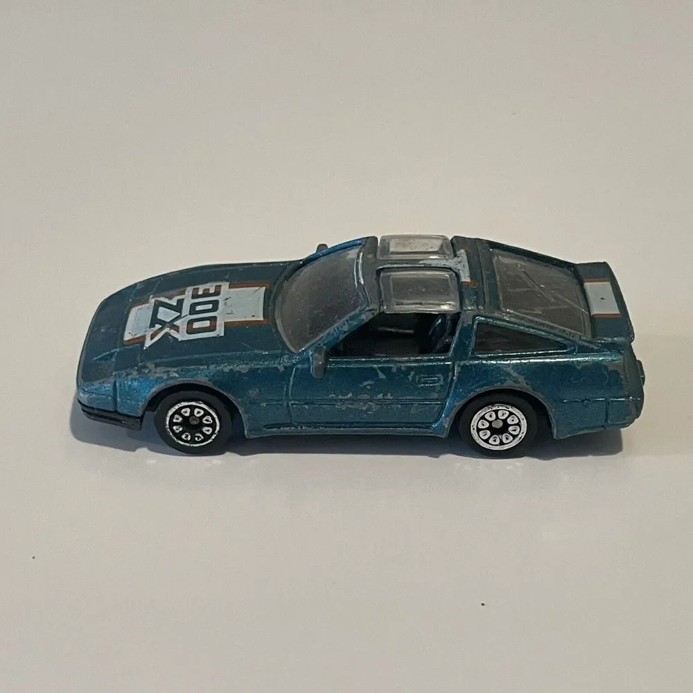 Vintage 1987 Road Champs Nissan‎ 300Zx Die cast Car